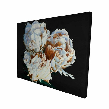 FONDO 16 x 20 in. Blooming Peonies-Print on Canvas FO2793519